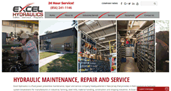 Desktop Screenshot of excelhydraulics.com